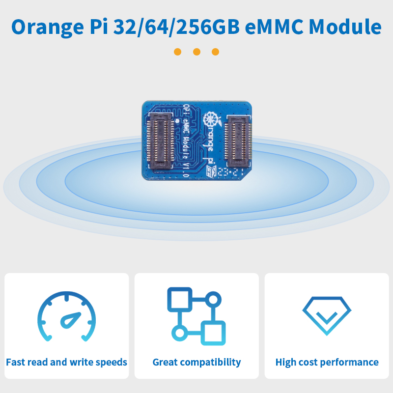 Orange Pi 5 Plus 32Gb - Orange Pi EMMCモジュール 32GB 64GB 256GB