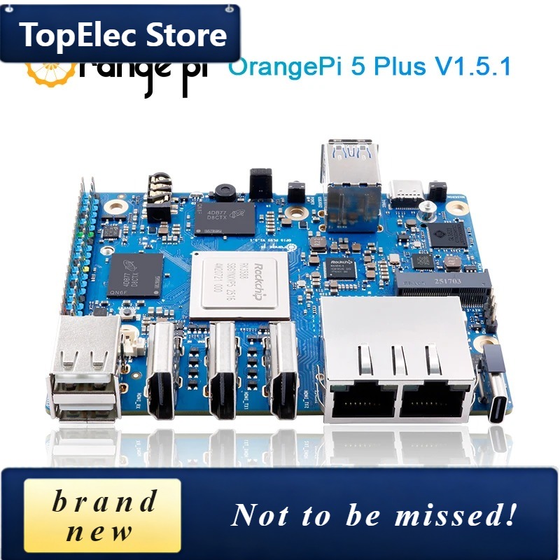 TopElec オレンジ Pi5 Plus 16GB シング - Rk3588 Mini Pc Board のレビューと価格